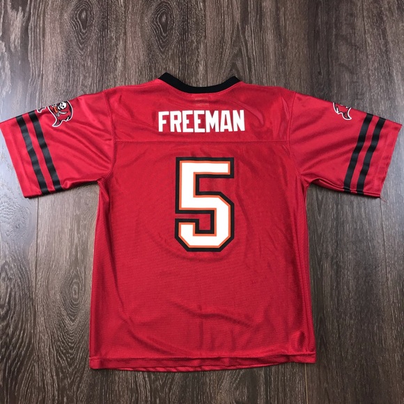 NFL Tampa Bay Buccaneers Josh Freeman #5 Boys Red Football Team Jersey Size XXL - Picture 3 of 5